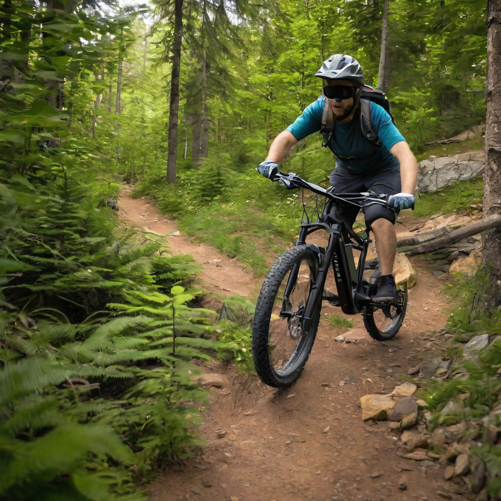 Electric Mountain Bike Trail Etiquette